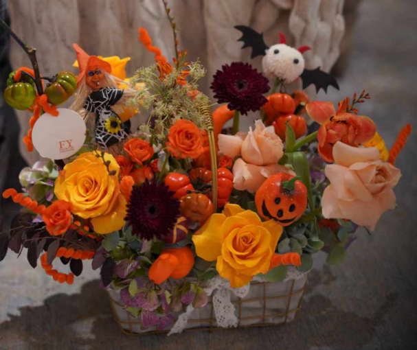 FLORAL EVENT丨秋季&萬(wàn)圣節(jié)插花藝趣